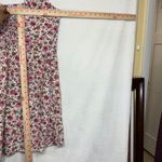 Old Navy  XL Pink Floral Minidress Linen Smocked Pockets Tank Cottage Summer Cute Photo 7