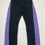 Ruby Ribbon Capri Legging Womens Size Small Purple Black Side Pockets Athletic Photo 0