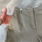 Aritzia  Babaton Agency Pant Wool Trousers Tan Front Crease Minimalist like new 0 Photo 2