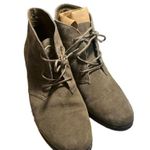 Michael Shannon  Rebeka SUEDE WEDGE ANKLE BOOTS Photo 1