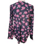 NWT Karissa & Me Navy Blue & Pink Floral‎ V Photo 1