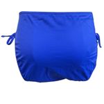 Venus  Lattice Side Bikini Bottom Size 12 Cobalt Blue Versatile‎ Vacation Lace Up Photo 5