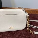 Coach White Leather Crossbody Photo 0