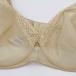 Vintage 60s Exquisite Form Limelights 475 Bra Sheer Beige Mesh Lace Size 34D Photo 2