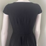 Boden Short Sleeves Wool Black Mini Dress size 4 Photo 5