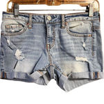 Aeropostale 🔥5/20🔥  Denim 
Distressed, jeans MIDI shorts Sz 2 Photo 0