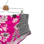 Torrid  High-Rise‎ Ruched Bikini Bottom Carissa Floral Azalea Pink Plus Size 4X Photo 2