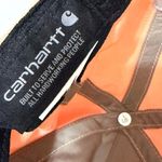 Carhartt Baseball Cap Peach Orange Embroidered Logo Adjustable Strap Photo 5