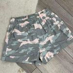 Aerie Camo Green Comfy Shorts Photo 0
