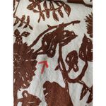 Gap  Y2K (2002) Linen Floral Midi Skirt Brown Size 16 Plus Size Coastal Boho Cute Photo 11