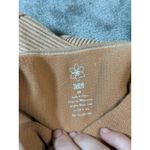 Aura Size Small/Medium Women Bodysuit Tan Brown Ribbed Stretch Y2K Sleeveless Photo 2