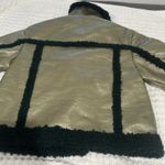 Scotch & Soda  faux shearling vinyl aviator jacket Photo 3