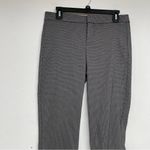 NYDJ  Black & White Trouser Dress Pants Ankle Length Womens 6 Preppy Career Work Photo 1