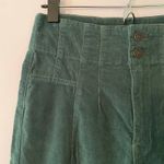 We The Free Green Corduroy Jayde High Waisted Flare Pants Boho Women's size 28 Photo 3