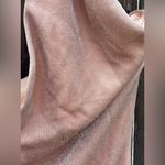 Oh Polly  Plunge Neck Halter MIDI Dress In Rose Gold NWT Photo 5