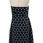 The Limited  Fit & Flare Tube Dress Polka Dots Size 6 Black White Photo 2