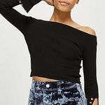 Topshop Cropped Off The Shoulder Top Photo 0