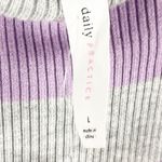 Anthropologie Daily Practice Striped Sleeveless Mock-Neck Sweater Dress Large Photo 2