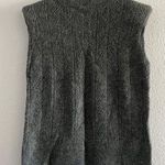 L'Agence L’Agence Sweater Vest Extra Small Pullover With Shoulder Pads Gray Photo 0