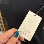 A New Day  Black Strapless Bandeau Top – Size Small – NWT Photo 3