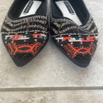 Alice + Olivia Beautiful  Flats Beaded Pointy Toe 38 EUC!! Photo 2