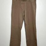 Betabrand  Khaki Straight Leg Dress Pant Yoga Pants Photo 0