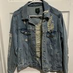 Wild Fable  distressed denim jacket size S Photo 0