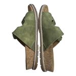 Eurosoft Green Knot Slide Sandals Size 7 Women’s Comfort Slip Photo 4