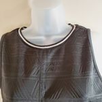 Bongo Geomteric Shapes Imprinted Black Dress Medium Photo 3