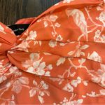 Abercrombie & Fitch Orange Sheath Midi Dress Sweetheart Neckline side slit Photo 6