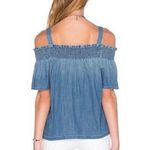 Current/Elliott Madeline Denim Off Shoulder Tunic Photo 1
