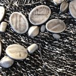 Vertigo Paris  knit sweater with large stone buttons‎ womens M Photo 6