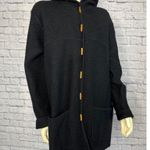 Karen Scott Vintage  cardigan 100% Wool Wooden Toggle made Australia size large Photo 14
