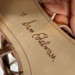 Sam Edelman suede leather daffodil strappy heeled sandal blush nude Sz 9.5 Photo 5