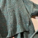 Forever 21 ⭐️ Vintage green knit cascade open sweater cardigan EUC Photo 1