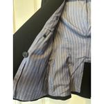 Smythe Black Mini Double Breasted Blazer Red Buttons Tailored Jacket Size 2 Photo 9