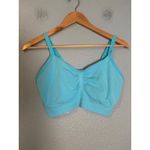 NWT Kindred Bravely Sublime Bamboo Hands Free Pumping Lounge & Sleep Bra Teal Blue Size M Photo 1