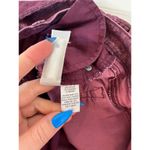 Loft Womens Maroon Print Modern Skinny Jeans Mid Rise Size 8 Photo 5
