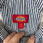Dickies  Striped Denim 100% Cotton Overalls Mini Dress Size XS Photo 2