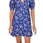 French Connection Blue floral dress Photo 4