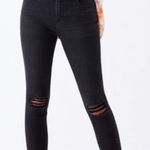 PacSun Black Distressed High Rise Skinny Jean Jeggings Photo 0