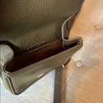 Mark Cross Vintage Mini Green Khaki Leather Crossbody Bag Photo 7