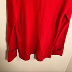 Halogen Chinoise Ribbed Turtleneck Sweater Red Photo 3