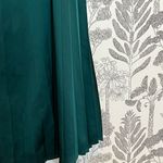 J.Crew  J Green Pleated Skirt holiday satin silky maxi 14 Photo 2