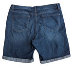 Nine West High Rise Cuffed Bermuda Jean Shorts Women’s 16 Photo 1