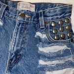 Levi's Rare Vintage LEVI’S / RUNWAYDREAMZ Studded Cutoff Jean Shorts Photo 2