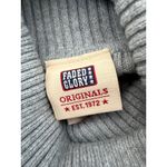 Faded Glory  Women XL Grey Ribbed Turtleneck Long Sleeve Knit Sweater Casual Photo 2