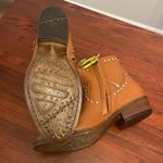 Dingo Destry Boot woman’s leather ankle Brown Studded Cowgirl shoe New Size 7.5 Photo 5