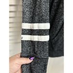 Old Navy Old Navy Dark Gray/White Hooded Long Sleeve Sweater Size XL (14) Soft Photo 3