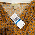 Michael Kors Women Design Cowl Neck Marigold Top Shirt - Size XL - NEW With Tags Photo 7